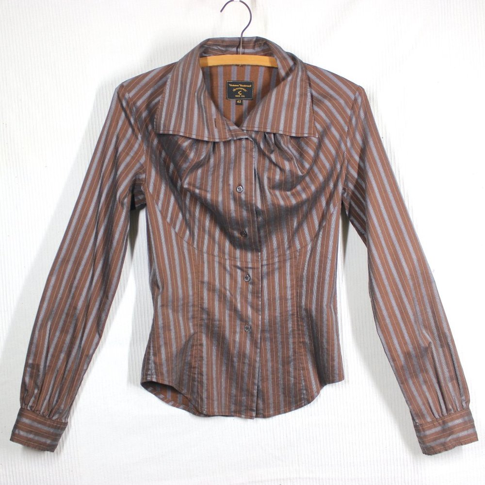 Anglomania Vivienne Westwood Button Shirt Stripe
